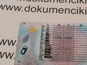Angielskie prawo jazdy kolekcjonerskie - nowy wzór
